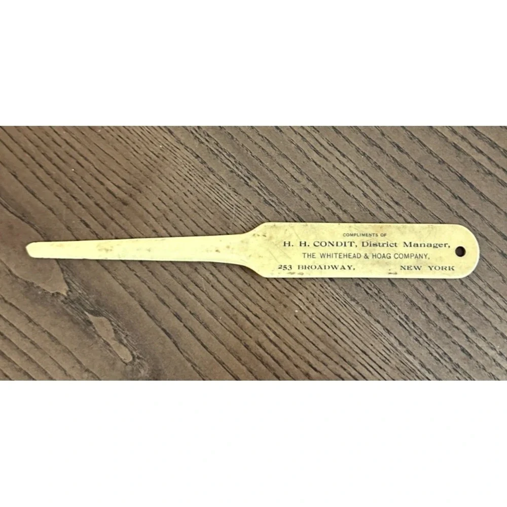 Celluloid Advertising Letter Opener,Hayden Saddlery & Hardware,‎ Beautiful Woman
